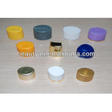 Plastic cream cosmetic oval cap for tube